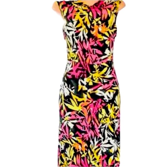 CHADWICKS FLORAL MIDI DRESS - Picture 7 of 7